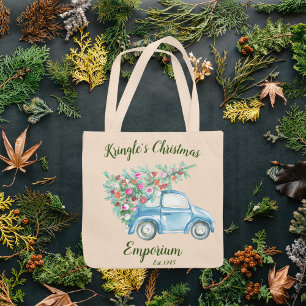 Kringle's Christmas Emporium Tote Bag