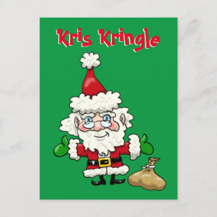 Kris Kringle Postcard