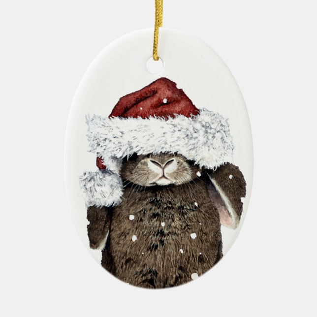Kris Kringlypaws Ceramic Tree Decoration (Front)