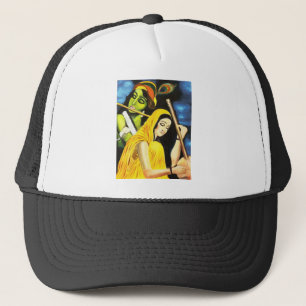 Krishna and Meera Trucker Hat