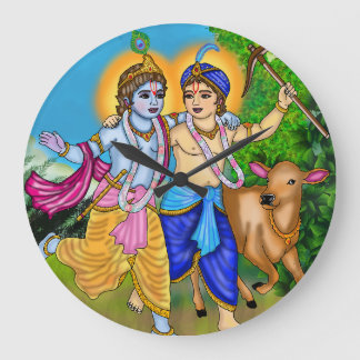 Krishna Balram Wall Clock