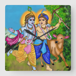 Krishna Balram Wall Clock
