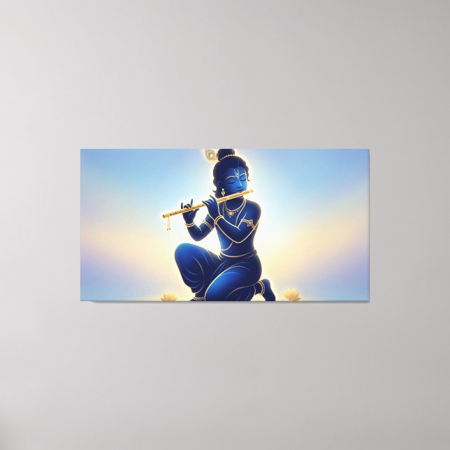 Krishna Canvas Print (Front)