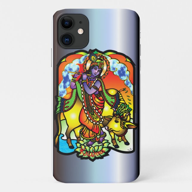 Krishna - Gods and Deities Case-Mate iPhone Case (Back)