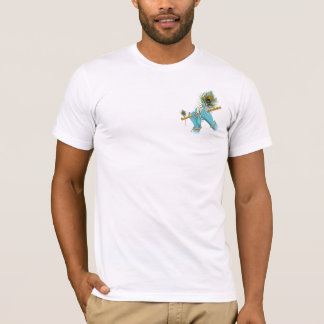 Krishna Hand with Flute T-Shirt printed