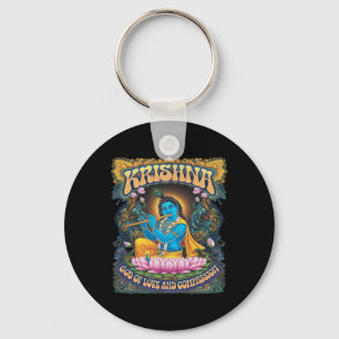 Krishna Hinduism Key Ring