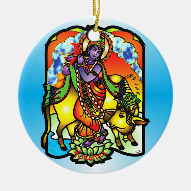Krishna Ornament (Front)