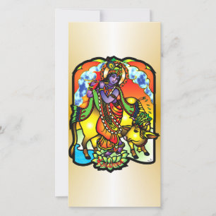 Krishna Photo Card