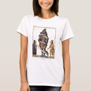 Krishna squeezed by the Kaliya Serpent, from 'Voya T-Shirt