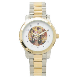 KRISHNA:    Two-Tone  Gold Silver Watch