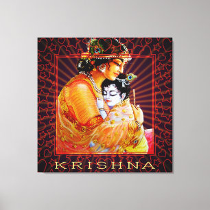 KRISHNA - Wrapped Canvas