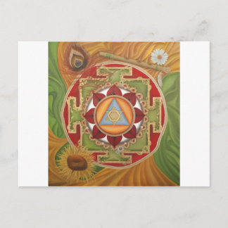 Krishna Yantra Postcard