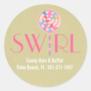 Krista's SWIRL stickers