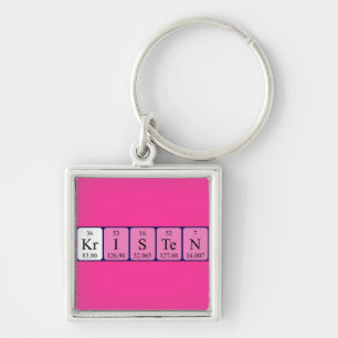 Kristen periodic table name keyring