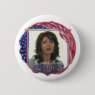 Kristi Noem for President in 2016 6 Cm Round Badge