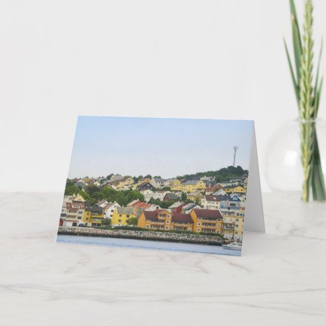 Kristiansund Norway Card (Front)