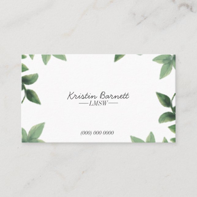 Kristin Business Card (Front)