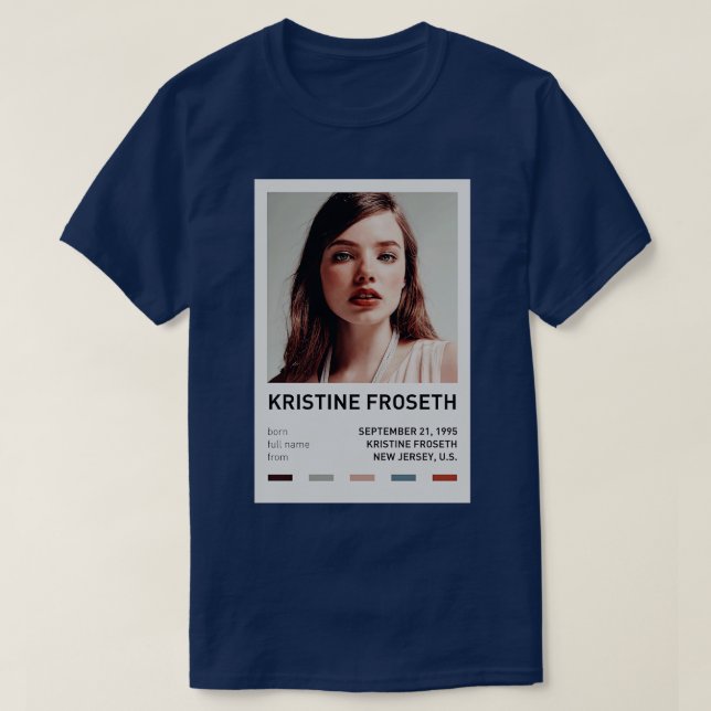 Kristine Froseth TShirt (Design Front)