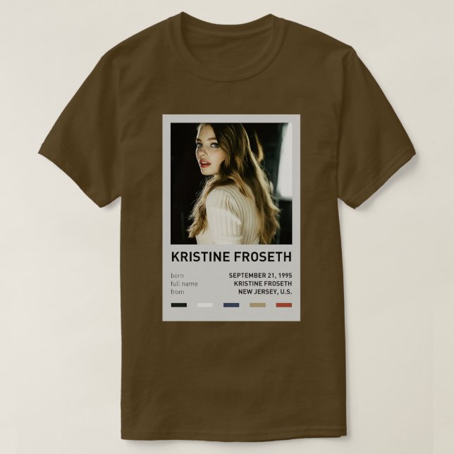 Kristine Froseth TShirt 1 (Design Front)