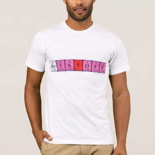 Kristoff periodic table name shirt