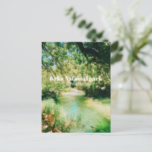 Krka National Park, Croatia Postcard