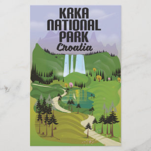 Krka National Park Croatia Stationery