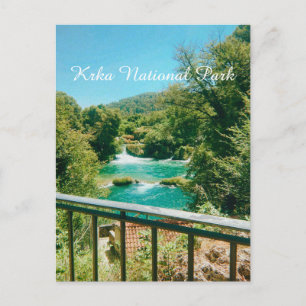 Krka National Park, Dalmatia, Croatia Postcard