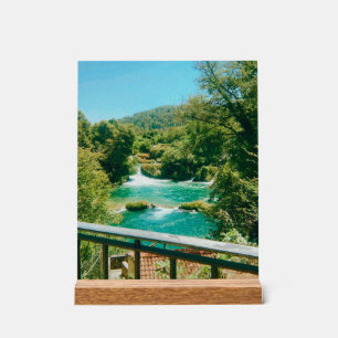 Krka Waterfalls -Krka National Park - Croatia Acrylic Sign