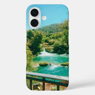Krka Waterfalls -Krka National Park - Croatia iPhone 16 Case