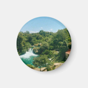 Krka Waterfalls -Krka National Park - Croatia Magnet