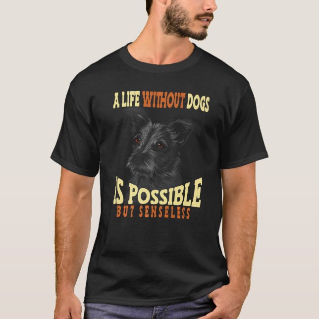 Kromfohrländer Dog Breed T-Shirt (Front)