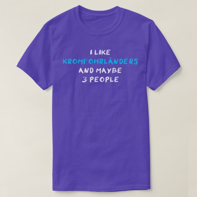 Kromfohrlnder Funny T-Shirt (Design Front)