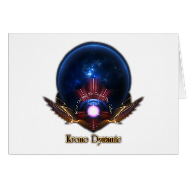 Krono Dynamic Fractal Art (Front Horizontal)