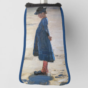 Kroyer - Little Girl on Skagen Beach Golf Head Cover