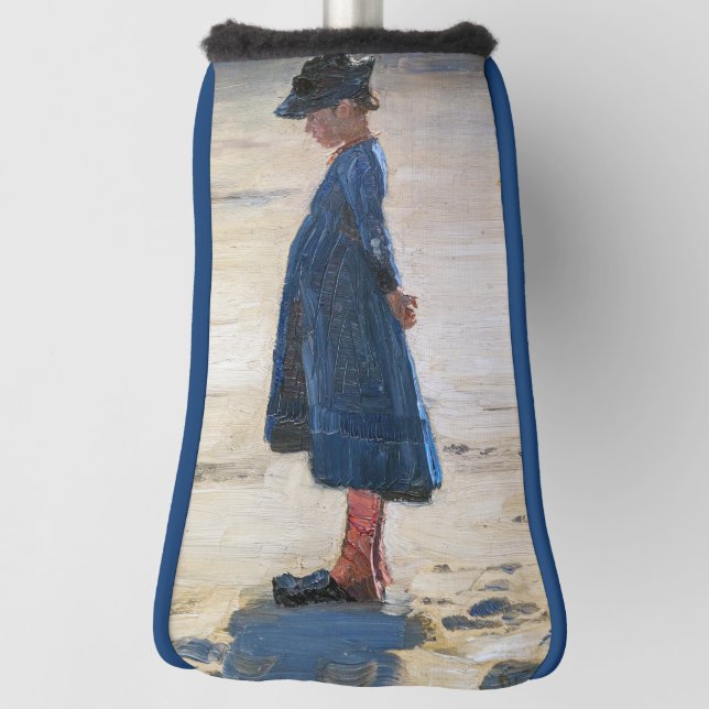 Kroyer - Little Girl on Skagen Beach Golf Head Cover (Rotate 90)