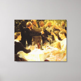 Kroyer's "Hip Hip Hoorah!" Canvas Print