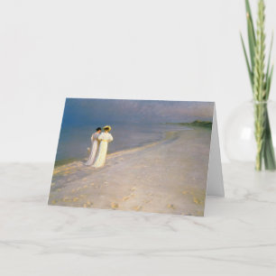 Kroyer's Skagen Beach Mother's Day Card