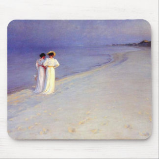 Kroyer's "Summer Afternoon on Skagen Beach" Mouse Pad