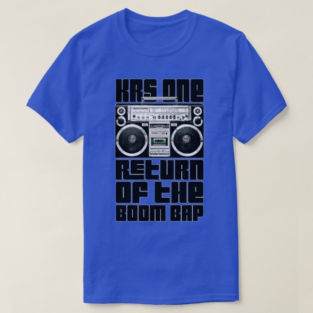 KRSOne Return Of The Boom Bap T-Shirt (Design Front)