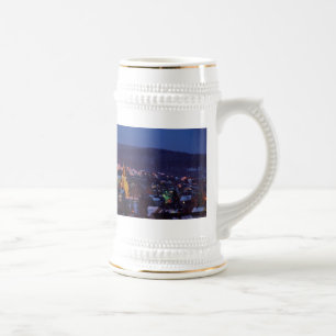 Krug Netphen-Deuz on the blue hour in winter Beer Stein