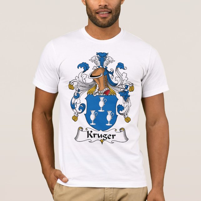 Kruger Family Crest T-Shirt (Front)
