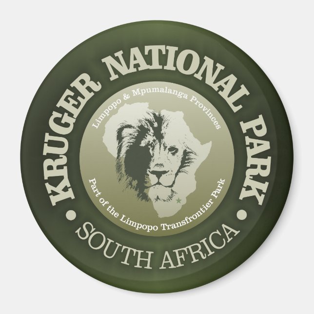 Kruger National Park Magnet (Front)