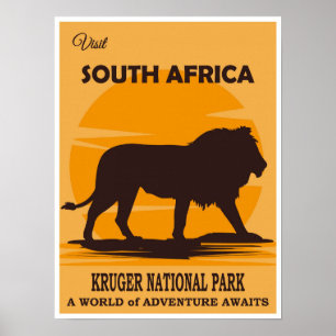Kruger National Park Poster
