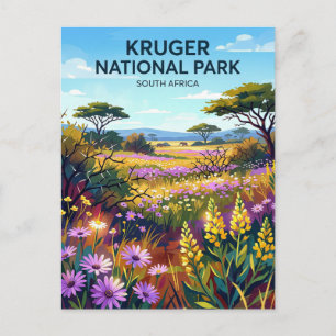 Kruger National Park South Africa Postcard