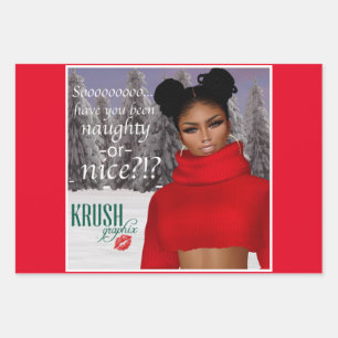 Krush Graphix by Ahsek Novel Gift Wrap 1