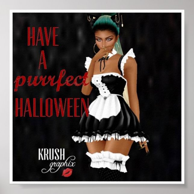 Krush Graphix by Ahsek Novel Halloween Poster 3 (Front)