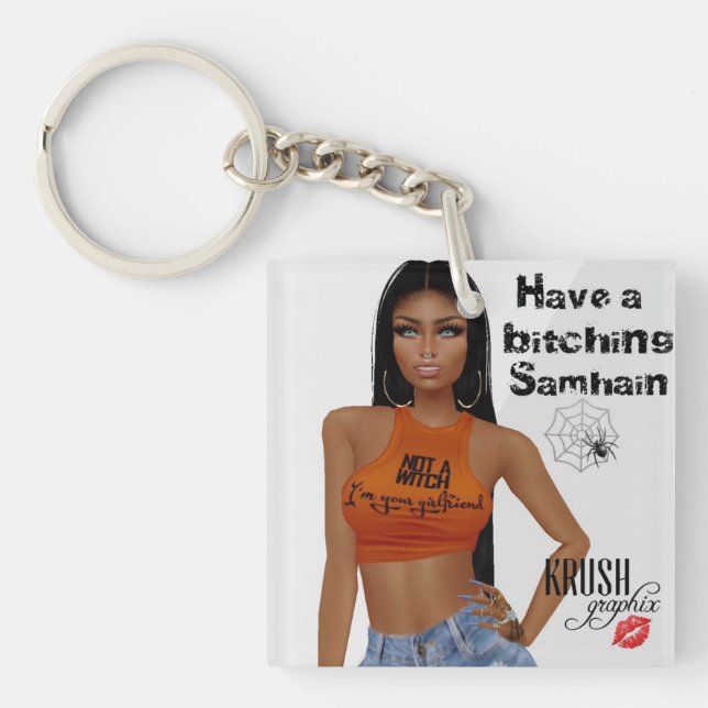 Krush Graphix by Ahsek Novel Keychain 5 (Front)
