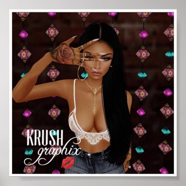 Krush Graphix by Ahsek Novel Poster 02 (Front)