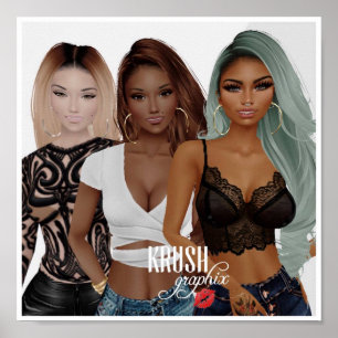 Krush Graphix by Ahsek Novel Poster 10