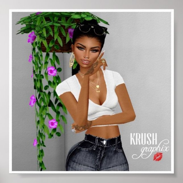 krush Graphix by Ahsek Novel Poster 7 (Front)